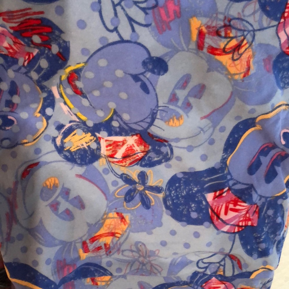 Lularoe TC NWT Mickey Minnie Mouse Leggings